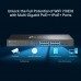 Omada 16-Port 2.5G and 2-Port 10GE SFP+ L2+ Managed Switch with 8-Port PoE+